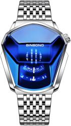 HARAHU MA-7494 Karóra Férfiaknak - Ezüst/Kék KP7494