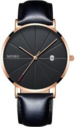 MEIBO TH-13895 Karóra - Fekete/RózsaArany KP13895