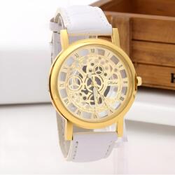 HARAHU JO-12889 Karóra - Fehér/Arany KP12889