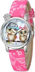 HARAHU Owl Karóra Gyerekeknek-Rózsaszín1 KP11301
