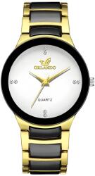 HARAHU FR-25976 Karóra - Fekete/Arany/Fehér KP25976