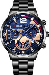 DEYROS DE-25938 Karóra - Fekete/RózsaArany KP25938