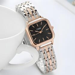 HARAHU LU-38694 női karóra - Ezüst / Rózsaszín / Fekete KP38694