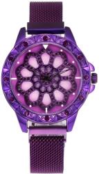HARAHU FL-5074 Mágneses Karóra - Lila KP5074