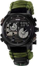 Skmei SP-35266 karóra - Zöld / Iránytűvel KP35266