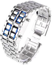 HARAHU IS-763 Karóra - Ezüst/Kék/Férfi KP763