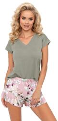 Donna Nicola rövid pizsama, olivazöld, M