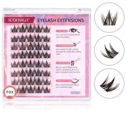  Műszempilla DIY otthoni tincses - fox
