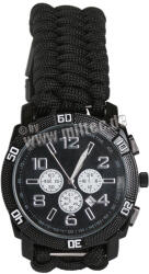 Mil-Tec ARMY óra paracord fekete
