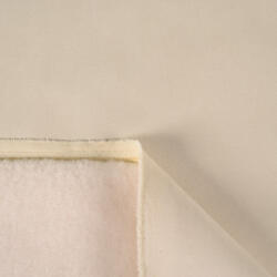 Takoy Csiszolt bőr imitáció báránybundával Lena ekrü