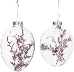 ART-POL 6db-os üveg húsvéti tojás függődísz szett 11x7x7-9x6x6cm (172335)