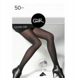 Gatta Loretta Gatta harisnyanadrág 138 Mintás 50DEN Nero 3 M (00086113400390)