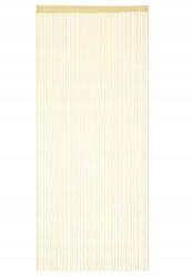 Relaxdays Zsinóros függöny bézs 90x245 cm (10000083)