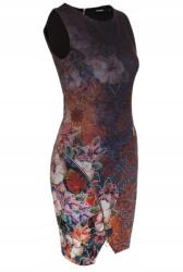 Desigual Tormenta ruha, Size XS, virágmintás, o-neck nyakkivágással