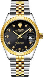 Tevise Ceas barbatesc Tevise Clasic Mecanic Automatic Analog Afisare data Otel Elegant Ceas