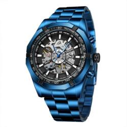 Forsining Ceas mecanic automatic Forsining Analog Elegant Luxury Albastru Ceas
