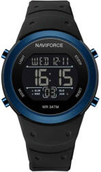 Naviforce Ceas Barbatesc Naviforce 9246 Negru Albastru , Functii Multiple, Sport, Calendar Ceas