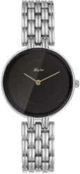 Miss Fox Ceas de mana dama Miss Fox Quartz Elegant Casual Fashion Analog Argintiu Negru Ceas