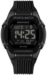 Naviforce Ceas Barbati Naviforce 7113 Negru , Functii Multiple, Design Casual, Cronometru, Rezistent la Apa 5ATM Ceas