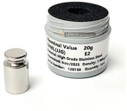 CALI GO 20 g-os kalibrálósúly, OIML E2 súlyosztály (91905)