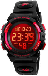 Skmei Ceas copii Skmei Sport Baieti Casual Cronograf cronometru Alarma Negru Rosu Ceas