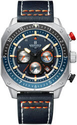 Naviforce Ceas Barbati Naviforce 8057 Albastru , Design Casual, Functii Multiple, Cronograf, Rezistent la Apa 3ATM Ceas