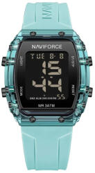 Naviforce Ceas de mana dama Naviforce Sport LCD Casual Fashion Digital Silicon Albastru Ceas