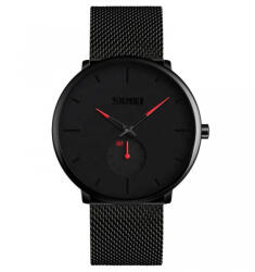 Skmei Ceas barbati Skmei Quartz Otel Bratara reglabila Analog Casual Negru Rosu Ceas