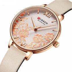 Curren Ceas dama Curren Curea piele Quartz Analog Casual Elegant Ceas