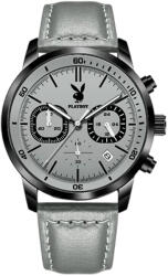 Playboy Ceas Barbati Playboy 3065 Gri , Design Business, Functii Multiple, Rezistent la socuri, Rezistent la Apa 3ATM Ceas