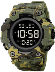 Skmei Ceas sport Skmei Camuflaj Militar Digital Alarma Cronometru Data Lumina de fundal Ceas