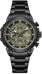 Naviforce Ceas Barbati Naviforce 8071 Negru-Verde , Functii Multiple, Design Business, Shockproof, Rezistent la Apa 3ATM Ceas