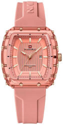 Naviforce Ceas Dama Naviforce 7124 Rose - Afisaj Analog, Fashion, Casual, Data, Rezistent la Apa 5ATM Ceas