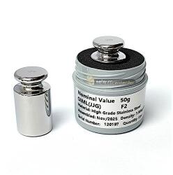 CALI GO 50 g-os kalibrálósúly, OIML F2 súlyosztály (93906)