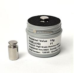 CALI GO 10 g-os kalibrálósúly, OIML F2 súlyosztály (93904)