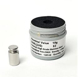 CALI GO 10 g-os kalibrálósúly, OIML E2 súlyosztály (91904)