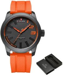 Naviforce Ceas barbatesc Naviforce Military Sport Quartz Analog Silicon Portocaliu Ceas