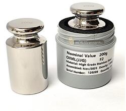 CALI GO 200 g-os kalibrálósúly, OIML F2 súlyosztály (93908)