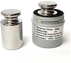  CALI GO 200 g-os kalibrálósúly, OIML F1 súlyosztály, hitelesíthető (92908)