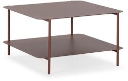 MOME Terrakotta színű fém dohányzóasztal 70x73 cm Beatrix - MOME