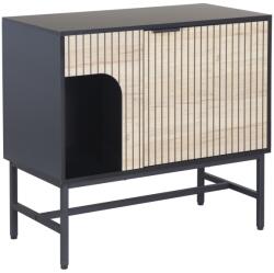 Signal Mago K3 komód tölgy/ matt fekete