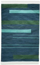 Green Decore Marlin sötétkék kétoldalas kültéri szőnyeg újrahasznosított műanyagból, 160 x 230 cm - Green Decore