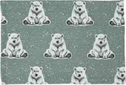 Sander Boreas párnahuzat, négyzet 35x50 cm, kék róka - Sander