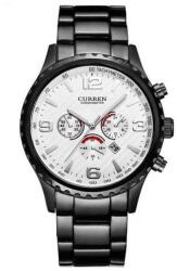 Curren M8056 fekete férfi karóra, dátum kijelzéssel. 471oc