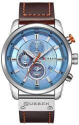 Curren M8291 elegáns, barna bőrszíjas férfi karóra. 526oc