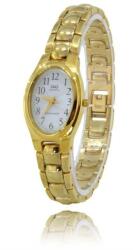 Q&Q Arany színű, ovális számlapos Q&Q női karóra