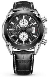 Curren Megir M-2020, bőrszíjas férfi karóra, dátum kijelzéssel. 535oc