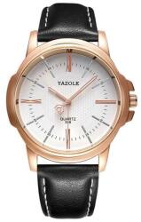 Yazole 358 férfi karóra fekete, arany, fehér. 525-2oc