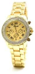 Kimio Arany színű strasszos női karóra. 372-1oc