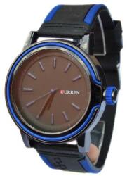 Curren Kék, fekete gumírozott szíjas Curren A17S226 férfi karóra. 388oc